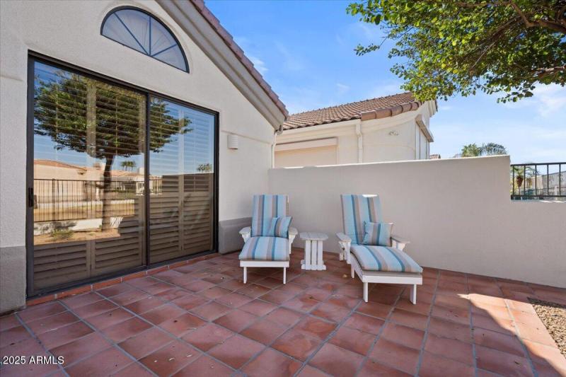 Patio Access from Primary Suite