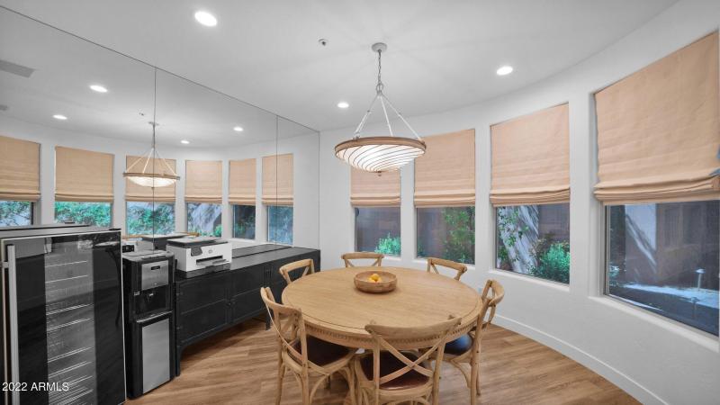 Breakfast area or office