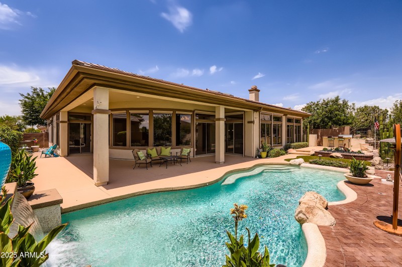 Large Shaded Patio