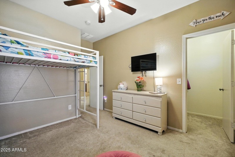 Bedroom 3 W/ Walk-In Closet