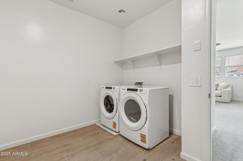 Upstairs Laundry Room