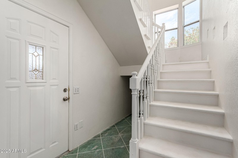 Stairs to 2nd story