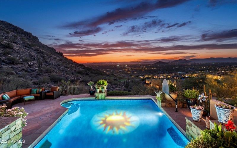 Pool Sunsets