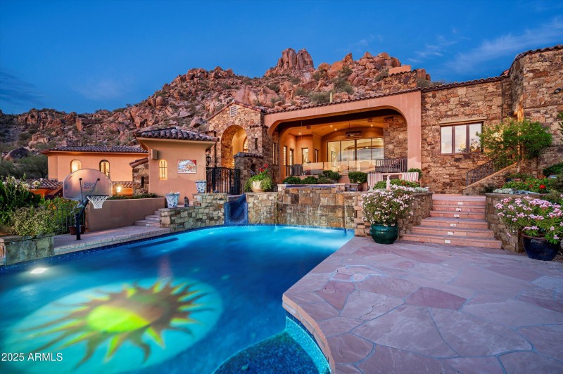 Pool Dusk