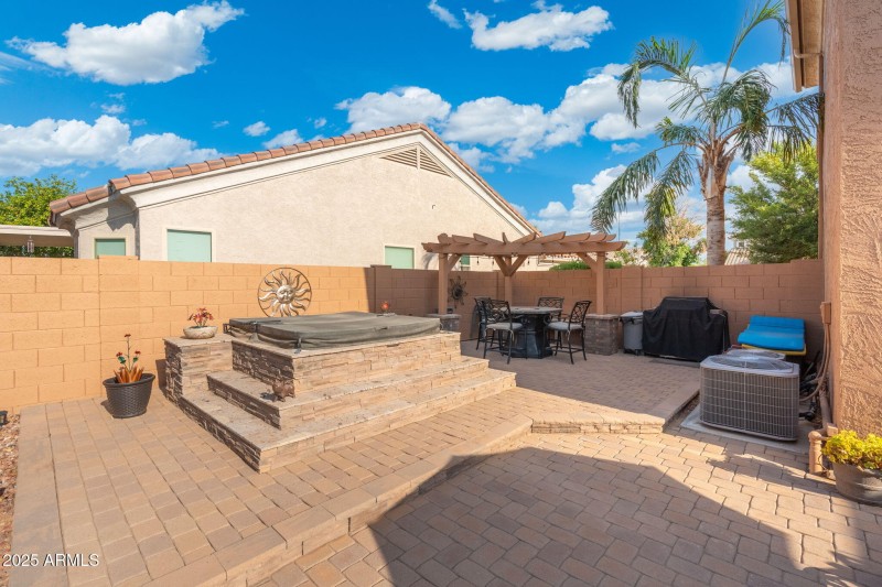 Spa and Pergola
