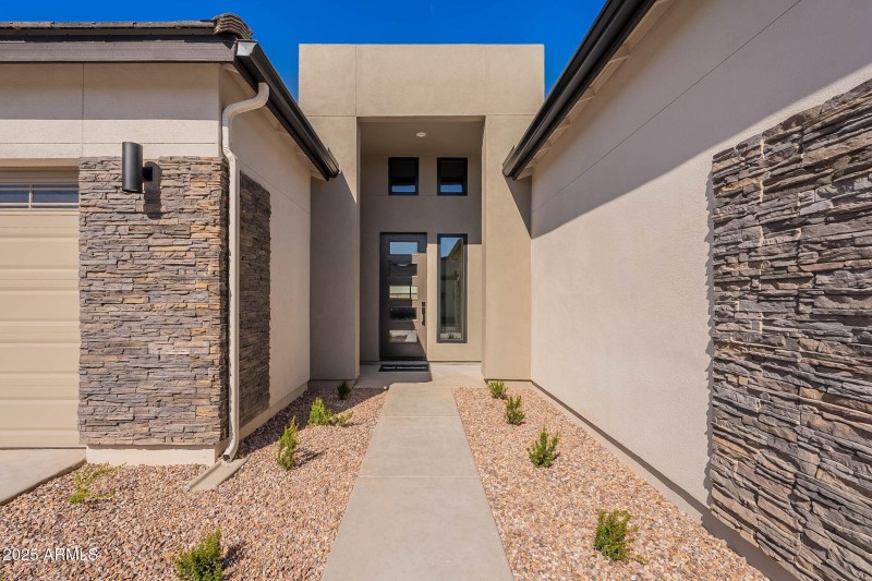 Lot 36 Encanto Landscaped front yard and