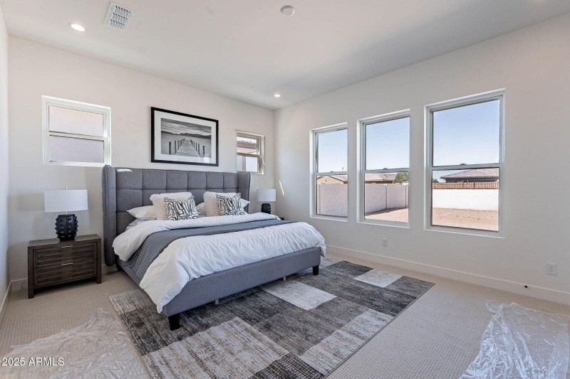 Lot 36 Encanto Primary bedroom at foot o