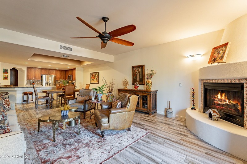 Great Room opens to Kitchen