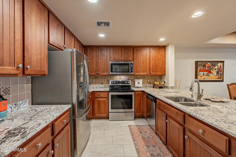 Stainless appliances