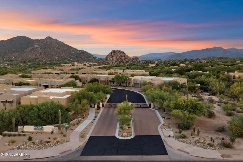 Aerial Front Entry Way