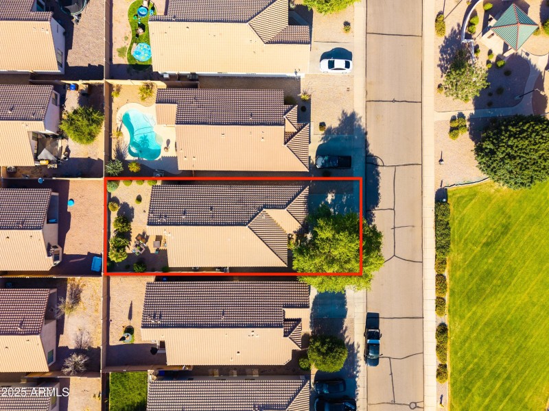 aerial view