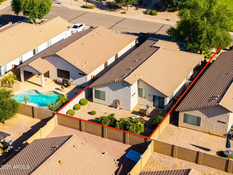 aerial view