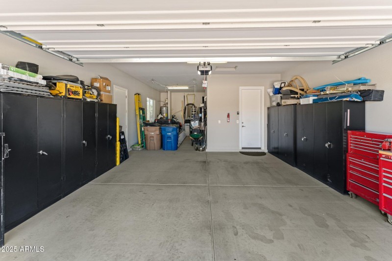 Three car garage