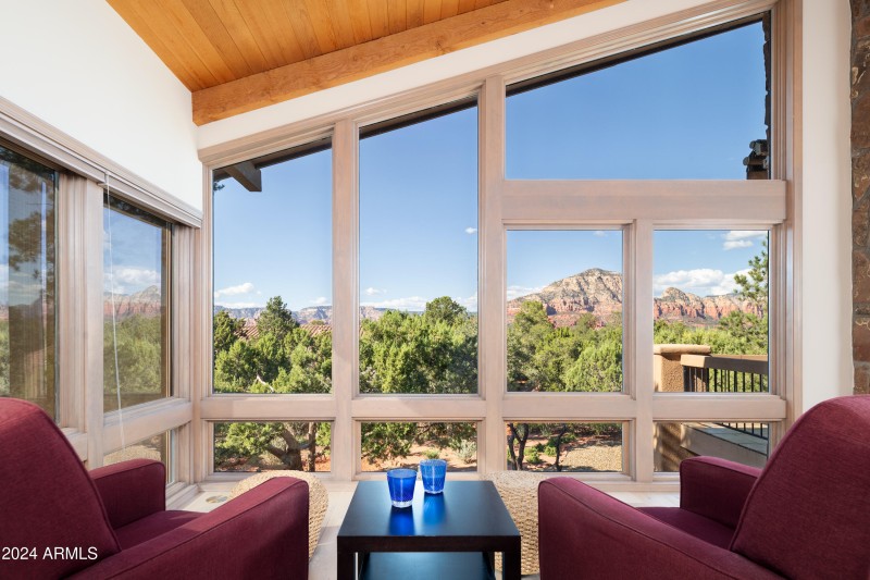 VIEWS FROM TV ROOM