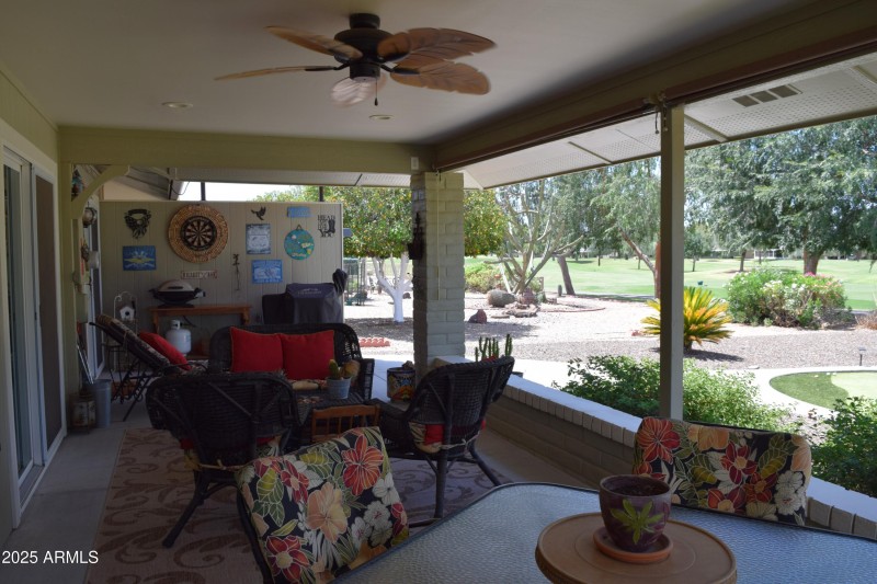 Extended Covered Patio