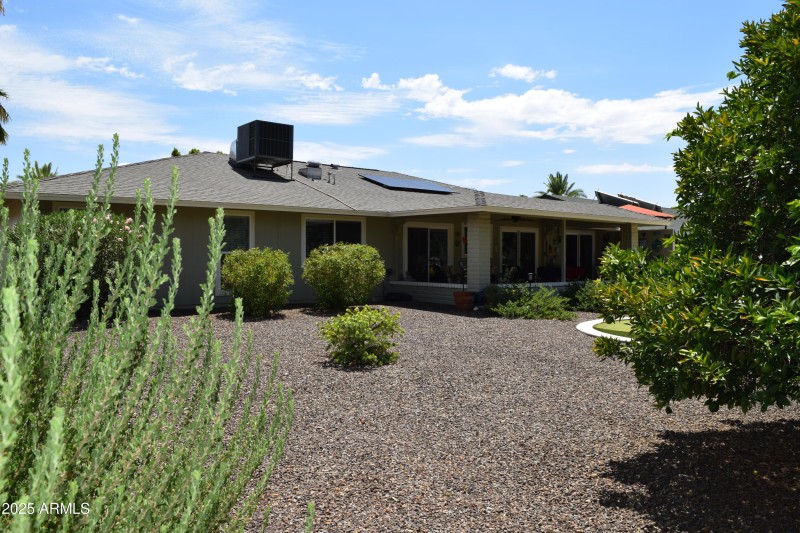 Back View of home