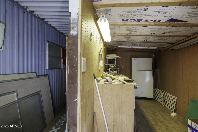 Shed Interior