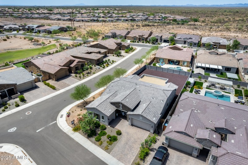 Aerial View of Home