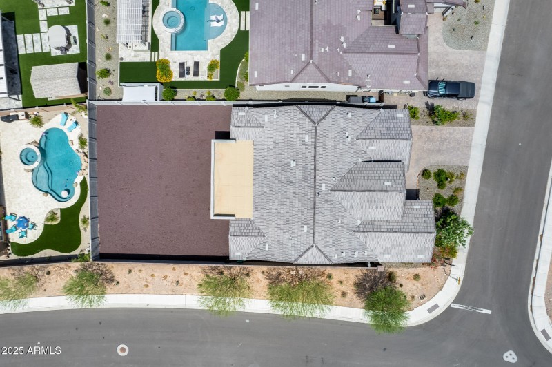 Aerial Overview of Home