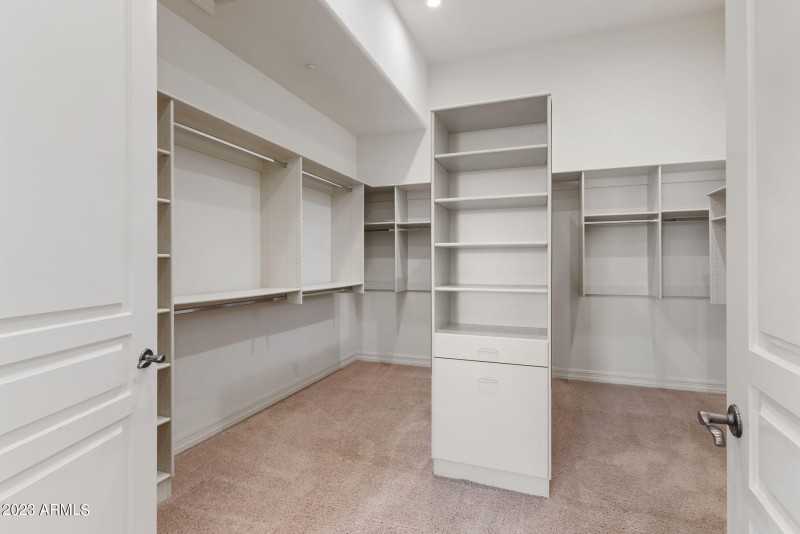 Huge master closet