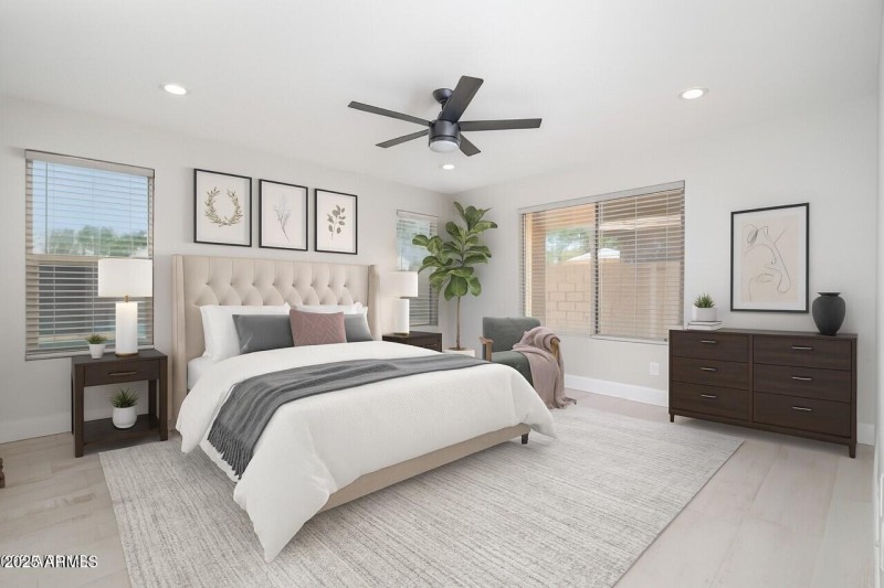 Master bedroom listing photo