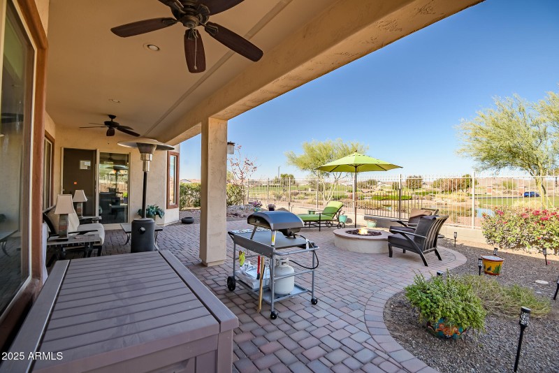 Covered Back Patio