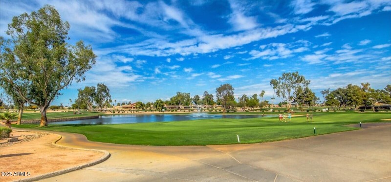 Golfing