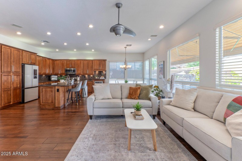 Family Room to Open Kitchen