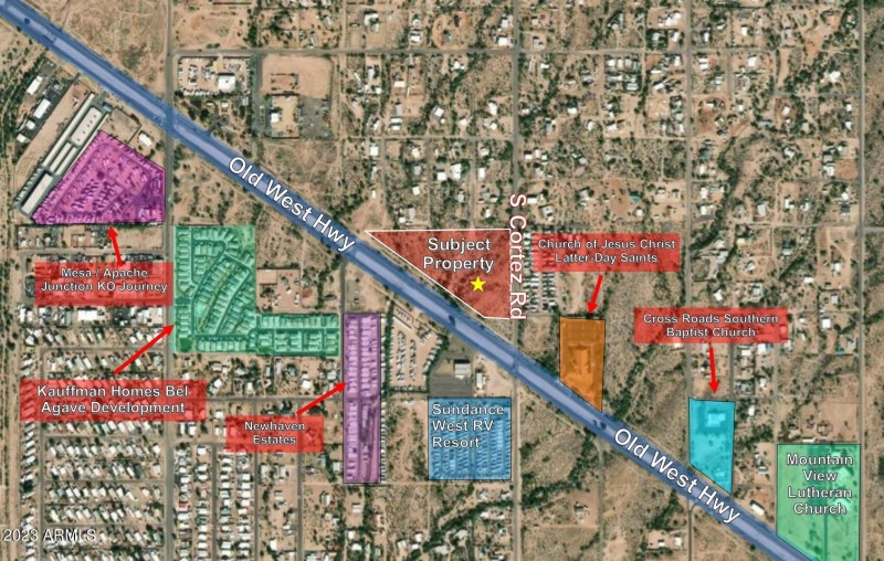 2100 E Old West Hwy Aerial Highlight 2