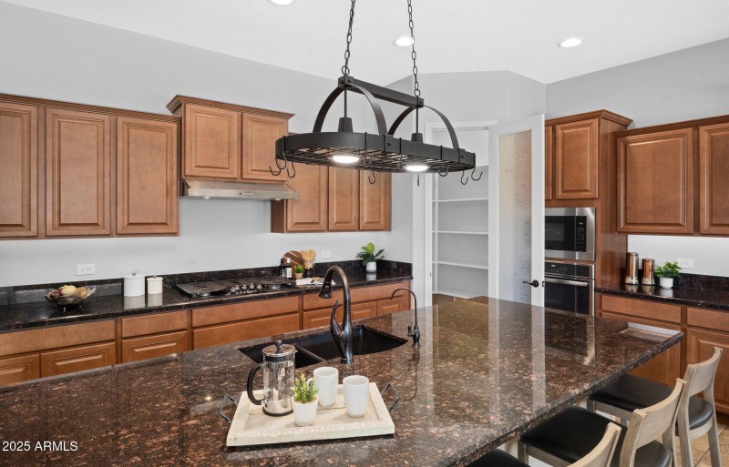 Island Kitchen with Sleek Finishes