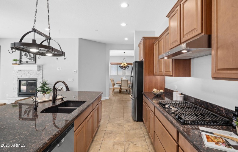 Gourmet Kitchen with Gas Cooktop