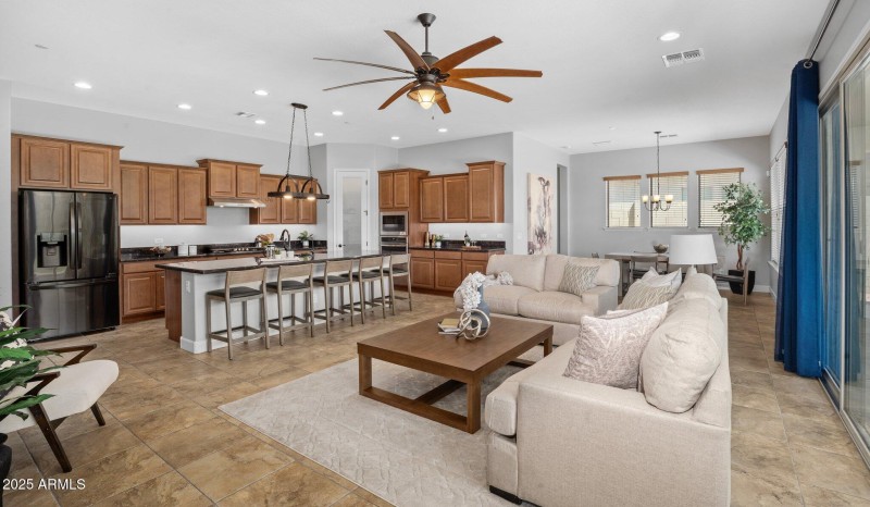 Great Room with Open Kitchen View