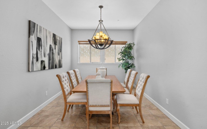 Formal Dining with Elegant Touches