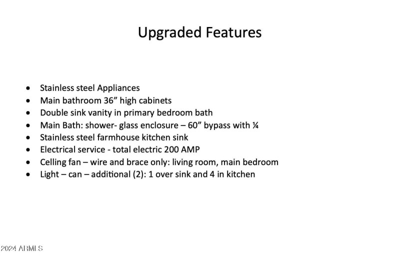 Upgrades