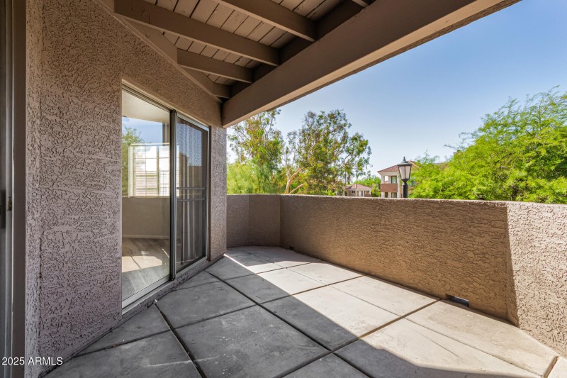 private patio