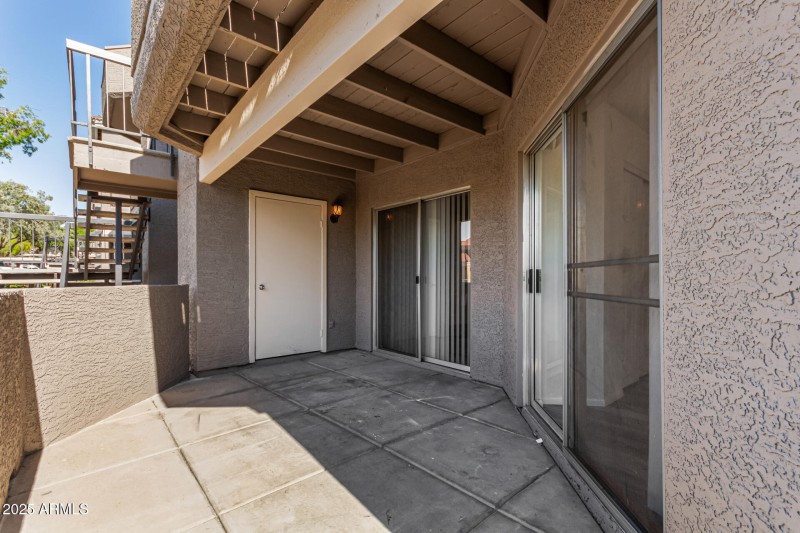 private patio