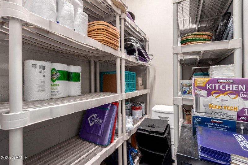 Storage in garage