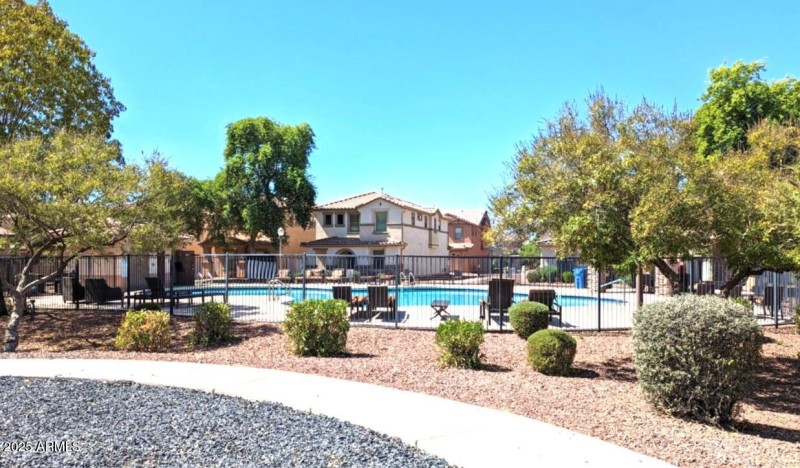 Gated community pool