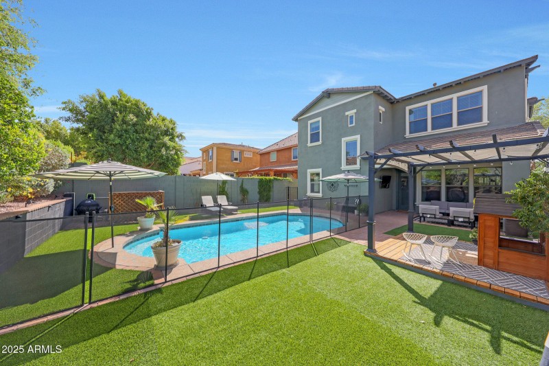 WITH a Fenced Pool!
