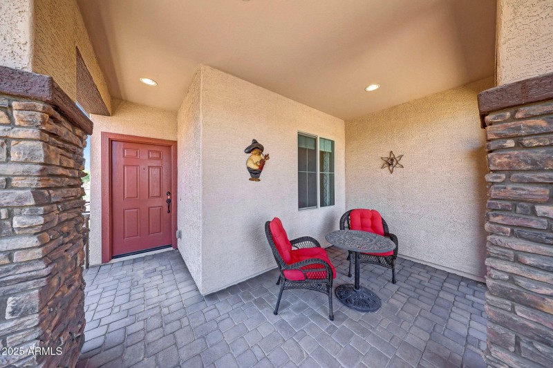 Covered Front Entry