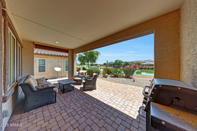 Covered Back Patio