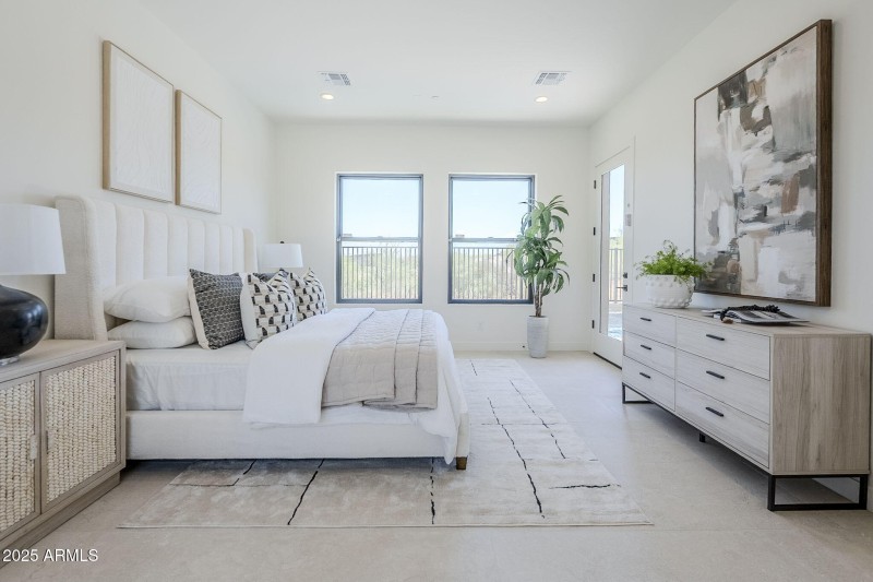 Naturally Lit Primary Bedroom