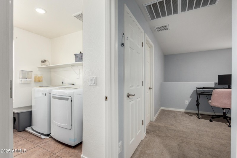 Upstairs Laundry
