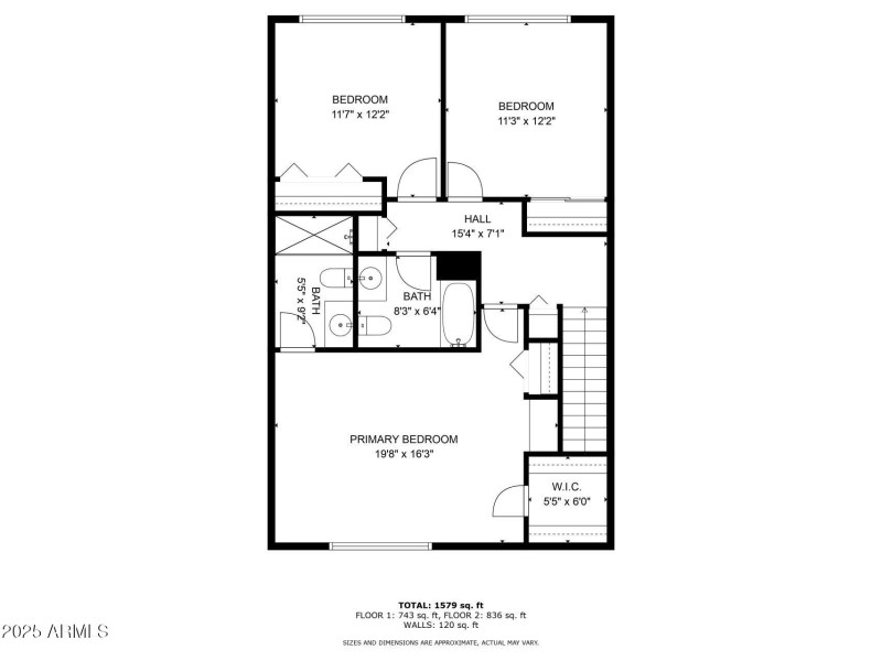 Floor Plan Upstairs