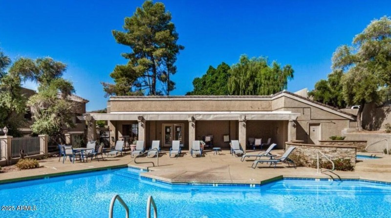 heated pool
