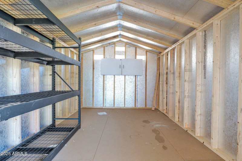 Huge Shed with Radiant Barrier