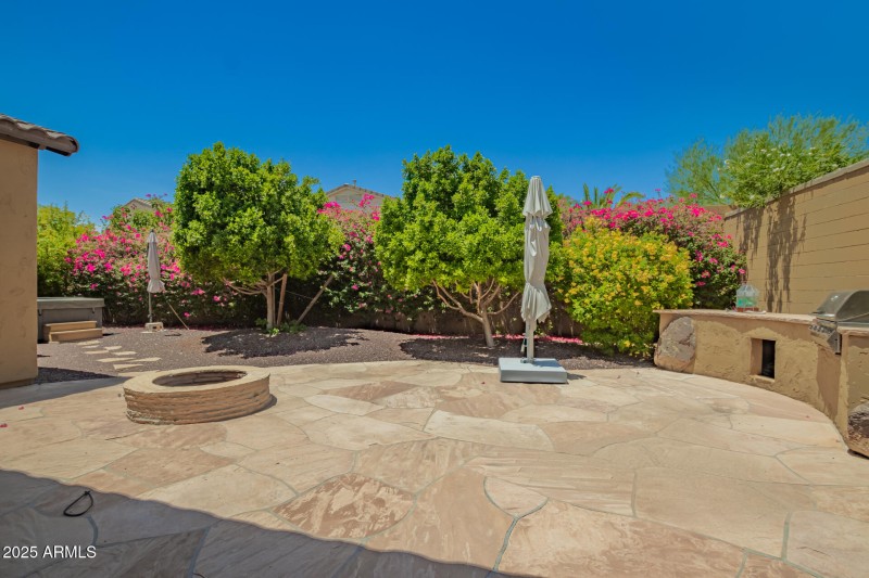 Outdoor Kitchen and Fire Pit