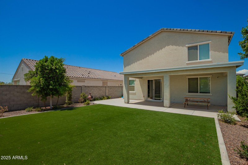 Covered Back Patio