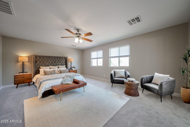 Massive Master Bedroom Suite