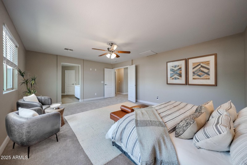 Massive Master Bedroom Suite